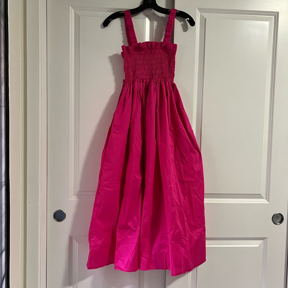 Velvet Torch - Poplin Midi Dress (BNWT 🏷️)